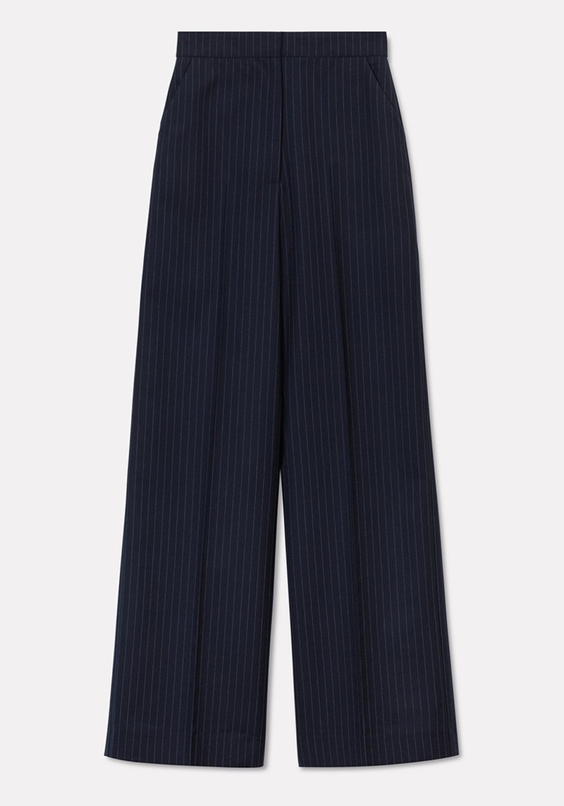 Pinstripe Trousers