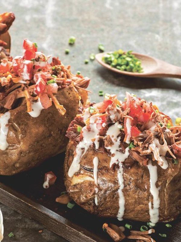 Loaded BBQ Potatoes