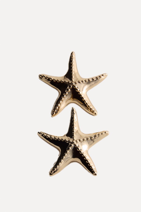 Star Design Earrings
