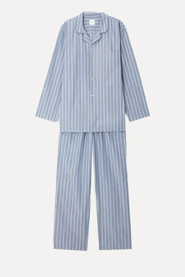 Organic Cotton Stripe Pyjama Set from John Lewis