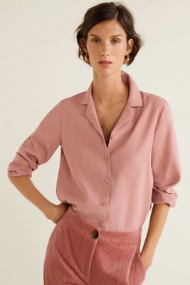 Textured Flowly Blouse from Mango