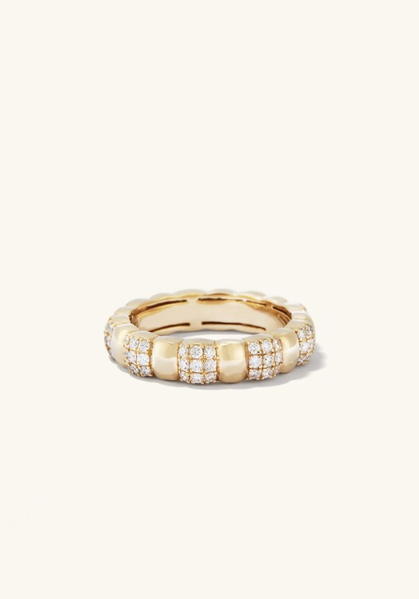 Pavé Diamond Soft Charlotte Ring