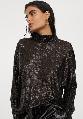 Sequin Blouse from Mango