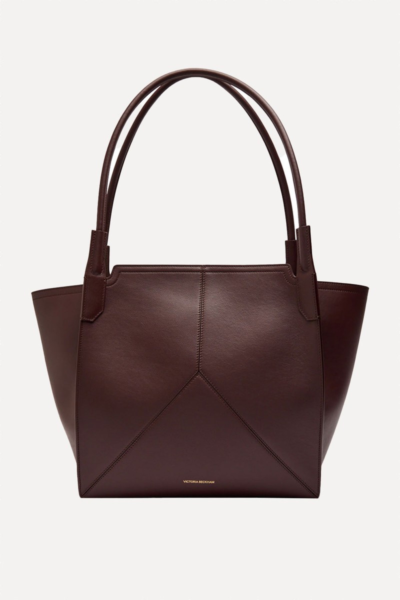 Victoria Small Panelled Leather Tote from VICTORIA BECKHAM 