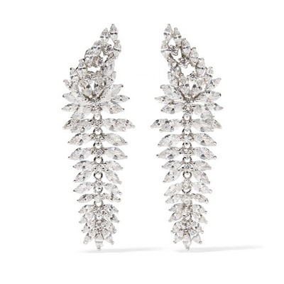 Cubic Zirconia Earrings from Kenneth Jay Lane