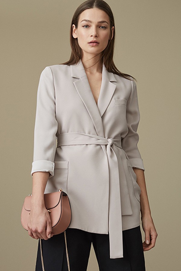 Prairie Belted Relaxed-Fit Blazer from Reiss