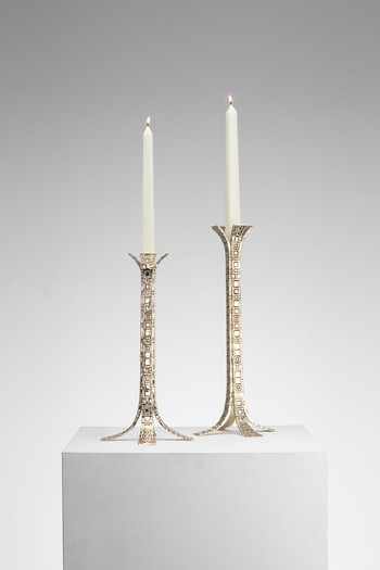 Bougeoir Ekorce Carrés Candleholders from by Ingrid Donat