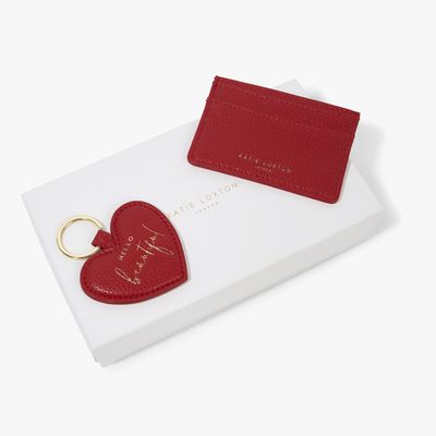 Keyring & Card Holder Set