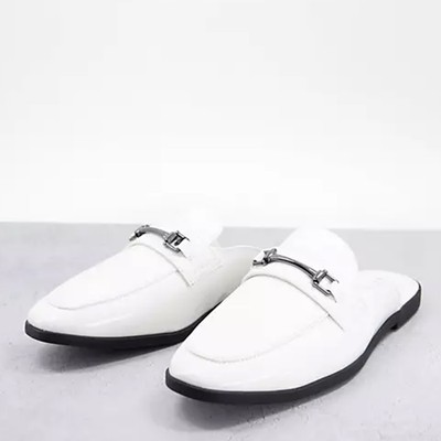 White Leather Loafer from ASOS Design (Similar)