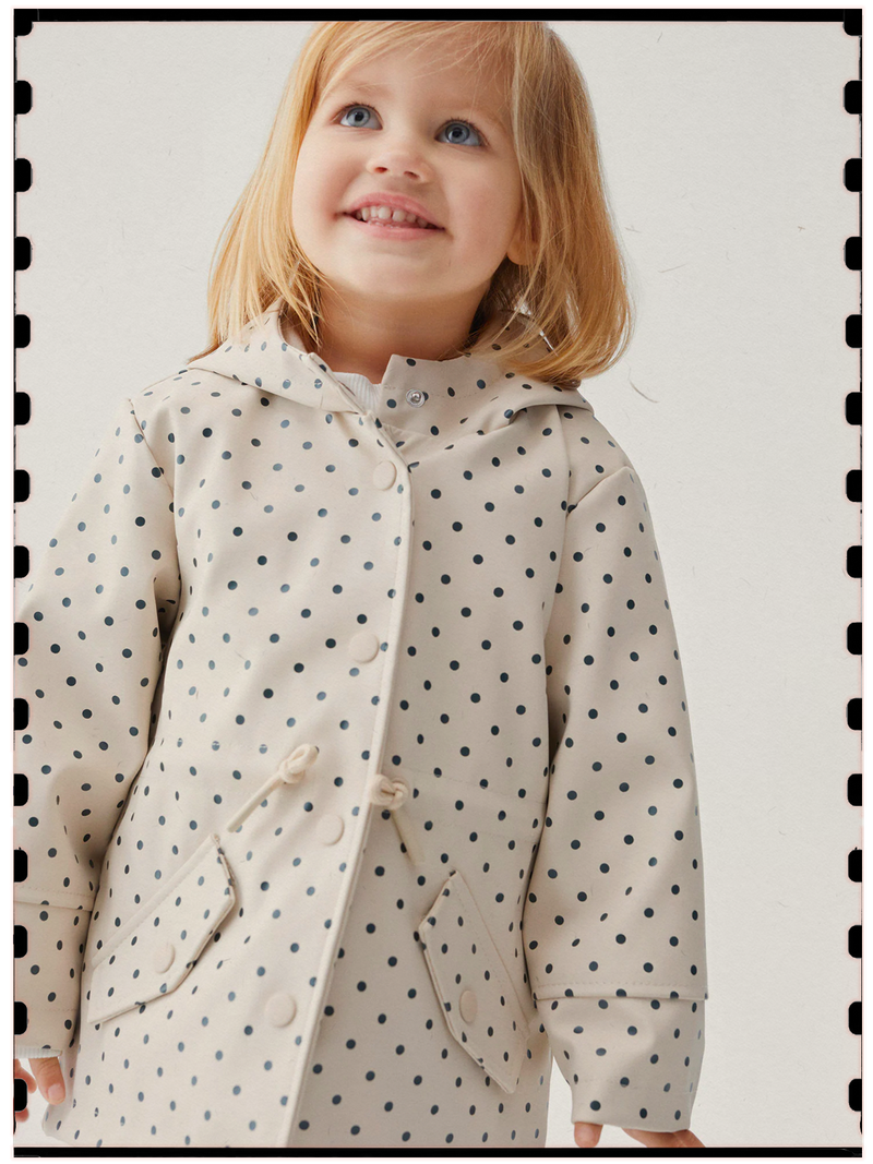 Polka Dot Parka from Mango