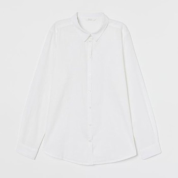 Linen-Blend Shirt from H&M