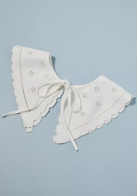 Olivia Embroidered Pointed Collar from Anthropologie