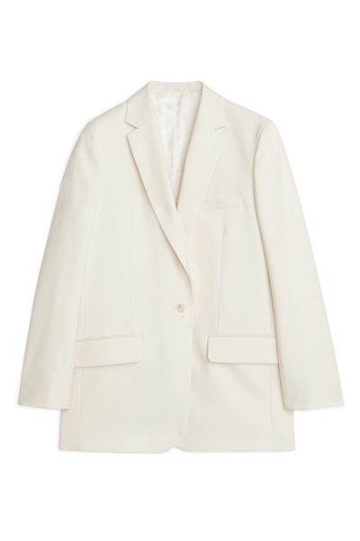 Cotton Wool Twill Blazer from Arket