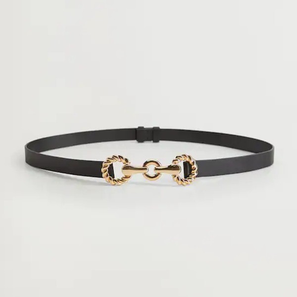 Double Buckle Belt from Mango