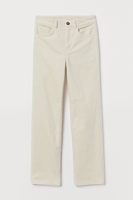 Ankle-length Corduroy Trousers from H&M