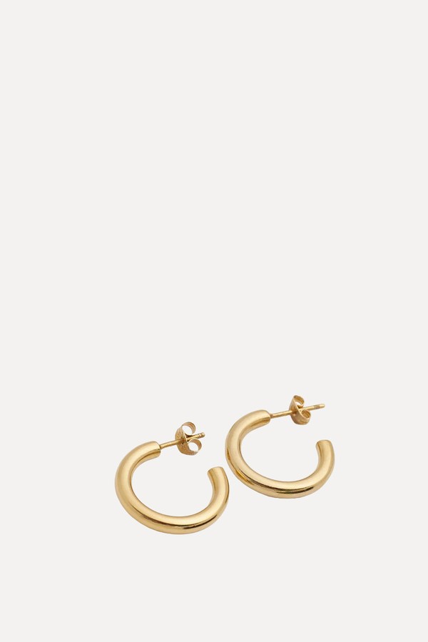 Small Gold Hoop Earrings from Tilly Sveaas