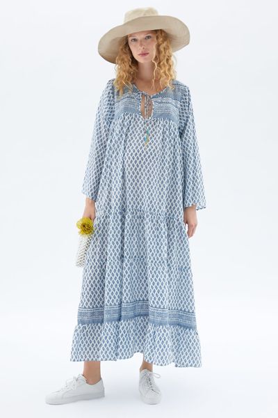 Printed Flowing Dress from Zara