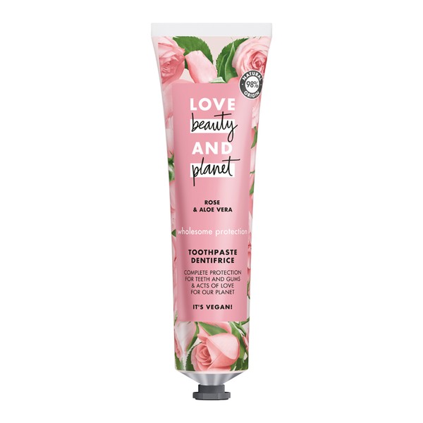 Wholesome Protection Rose & Aloe Vera Toothpaste 