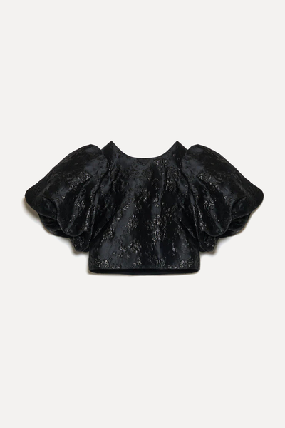  Tribute Jacquard Cropped Top from Sister Jane 
