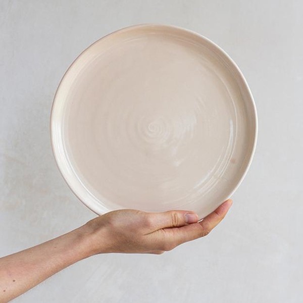 Place Setting in Raw Plaster from Barton Croft
