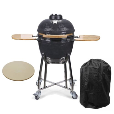 18 Inch Ceramic Kamado Style Charcoal Egg BBQ from Boss Grill