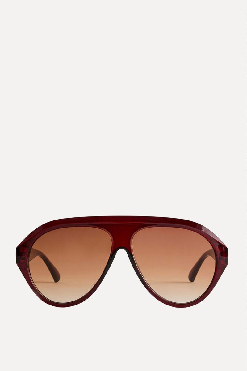 Chunky Aviator Style Sunglasses from Primark