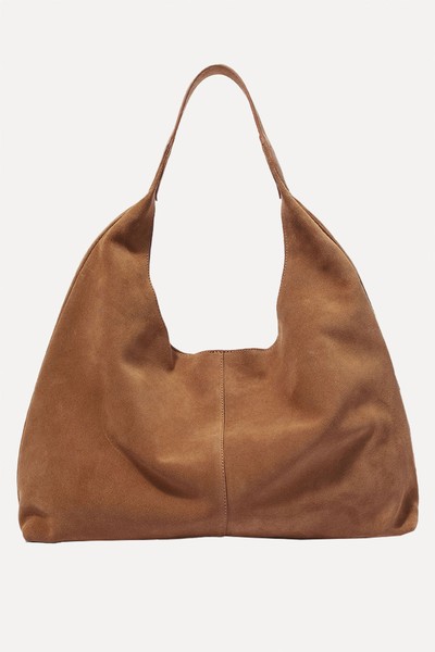 Large Suede Tote