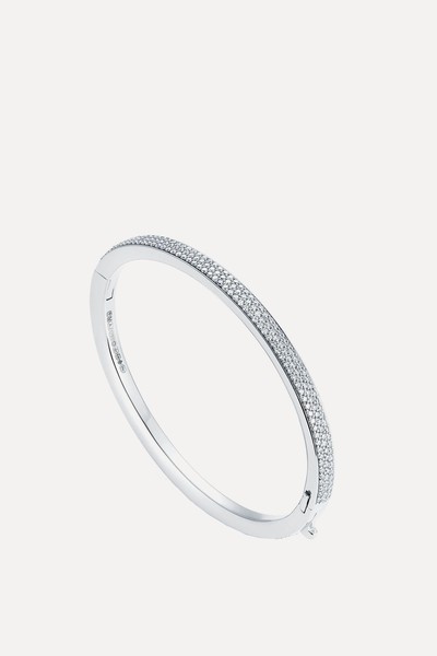 886 Pavé Bangle - 18ct White Gold