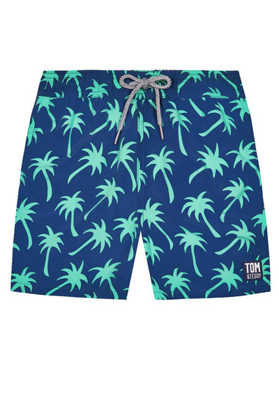 Navy & Spring Green Palms from Tom & Teddy