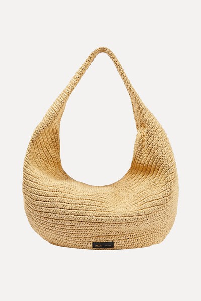 Olivia Large Raffia Tote Bag from Khaite