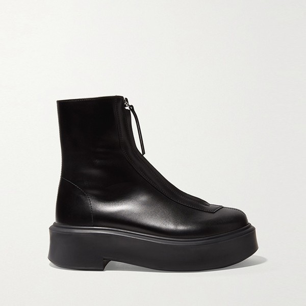 Palermo Leather Ankle Boots from Staud
