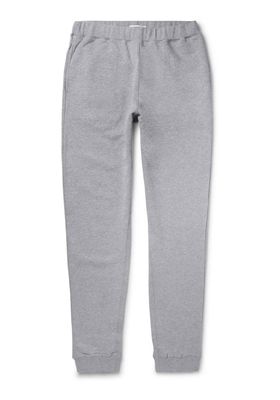Tapered Brushed Loopback Cotton-Jersey Sweatpants from Sunspel