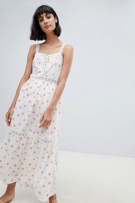 Tiered Floral Maxi Dress from ASOS