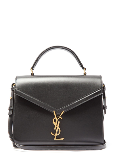 Cassandra Medium YSL Leather Cross-Body Bag