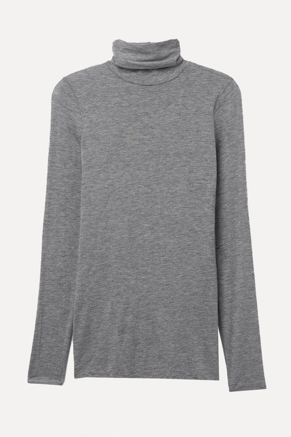 Modal Cashmere Ultralight High-Neck Top from Intimissimi
