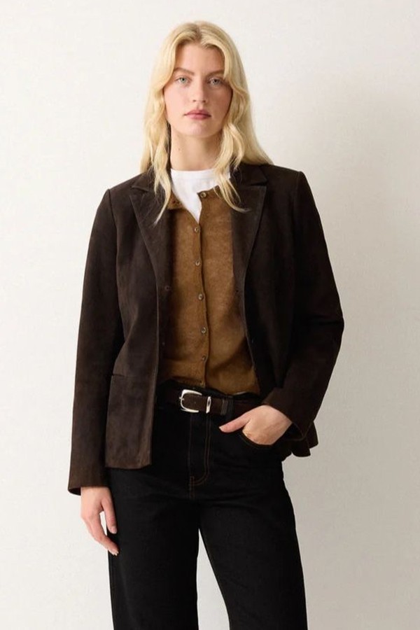 Austen Suede Blazer