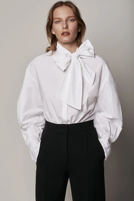 Exaggerated Bow Blouse, £449 | Another Tomorrow