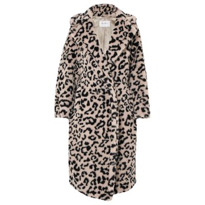 Oversized Leopard-Print Faux Fur Coat from Max Mara