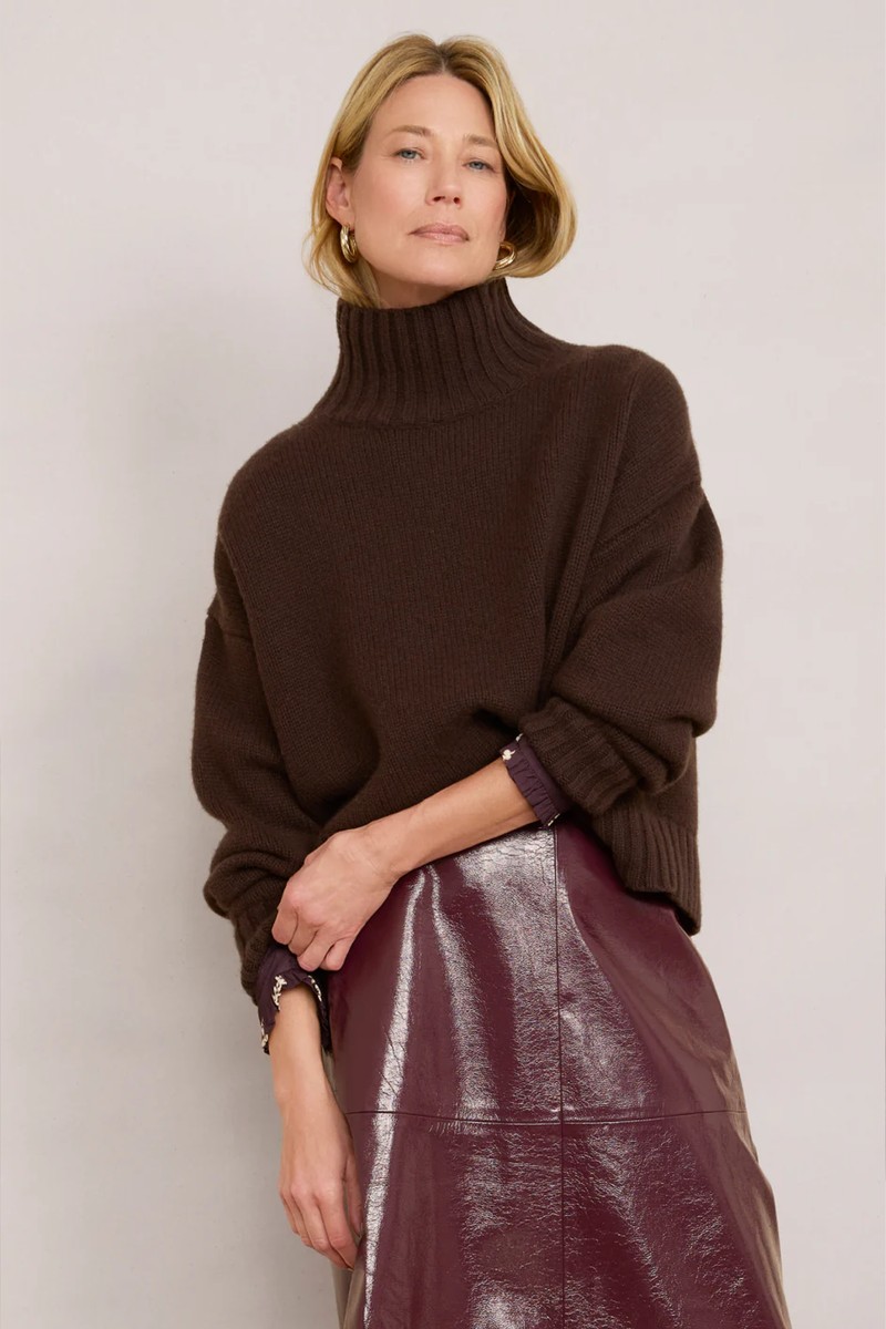 Liana Chunky Funnel Neck Jumper from Wyse London