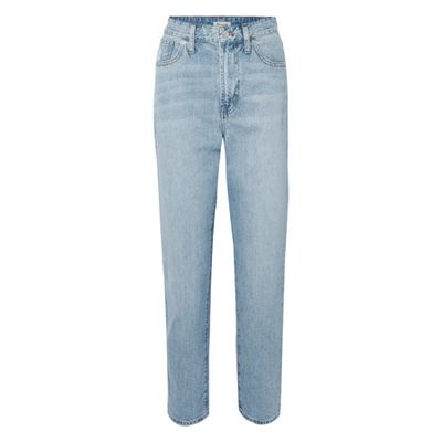 The Curvy Perfect Vintage High-Rise Straight-Leg Jeans from Madewell