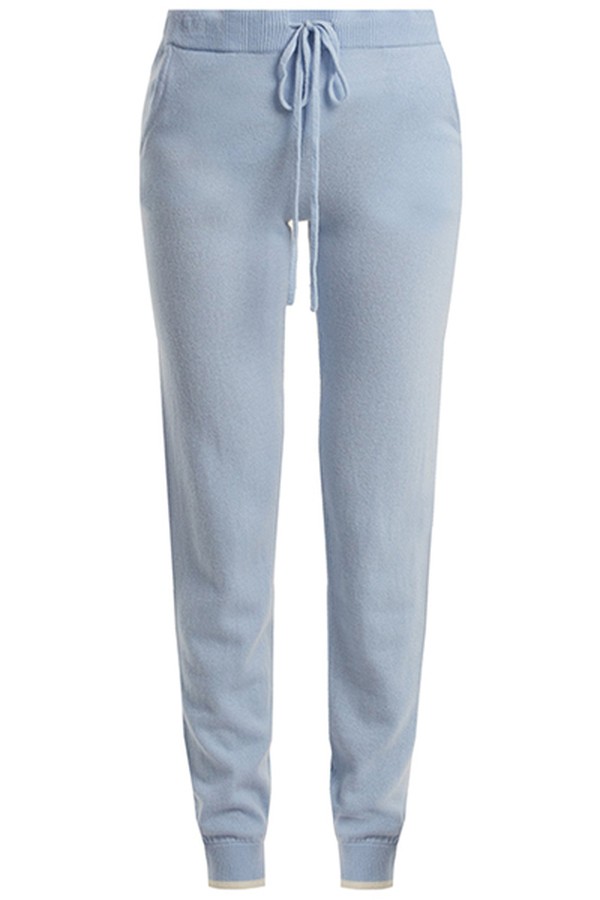Drawstring Cashmere Apres Trousers from Pepper & Mayne