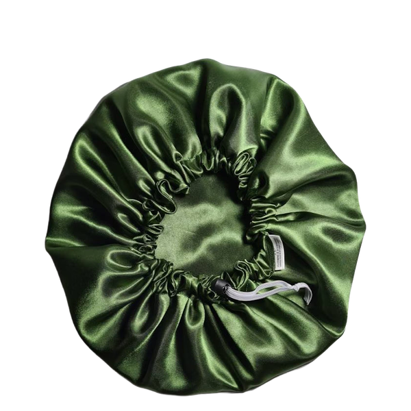 Adjustable Perfect Fit Reversible Satin Hair Bonnet from HTCollections