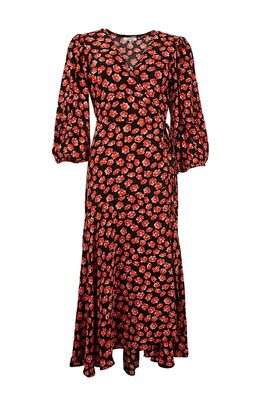 Printed Crepe Dress from Ganni