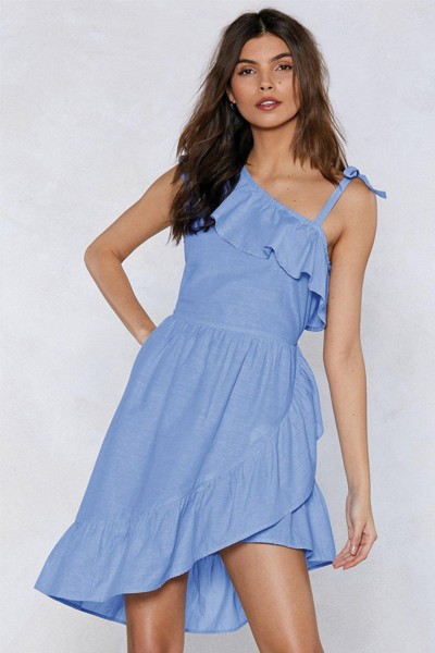 Slide With Me Ruffle Dress