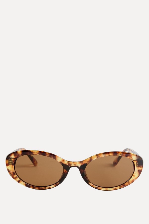 Oval Cat Eye Sunglasses