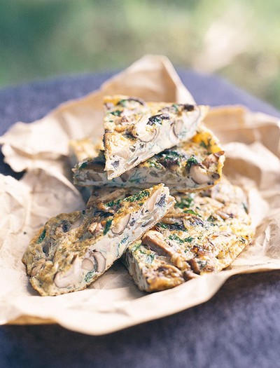 Mixed Mushroom Frittata