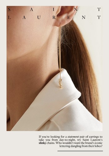 Drop Earrings from Saint Laurent