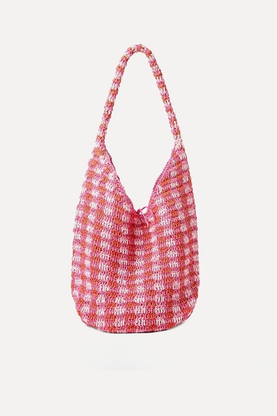 Woven Hobo Bag from Oysho