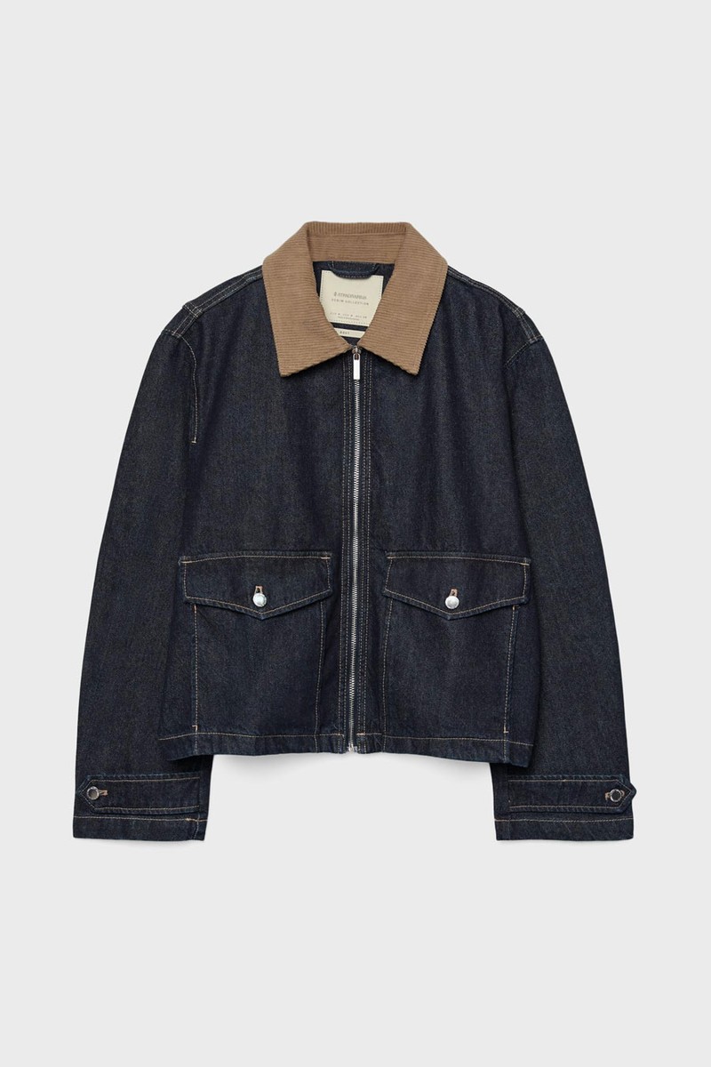 Corduroy Denim Jacket