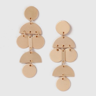 Shape Drop Earrings